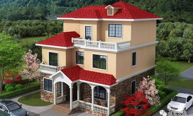 看看這套小別墅，搞定挑空客廳、旋轉(zhuǎn)樓梯只要25萬！