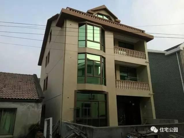 8.7X9.5米農村3層別墅，22萬？實拍！