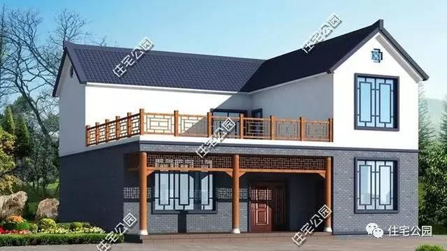 新農村自建房，30萬蓋小院別墅，第一套最受歡迎！