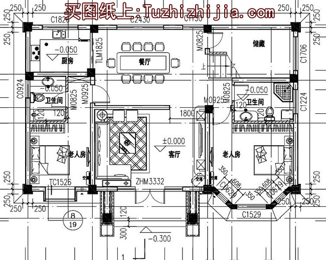 簡歐風(fēng)格三層別墅設(shè)計圖，外觀看起來很高端、上檔次