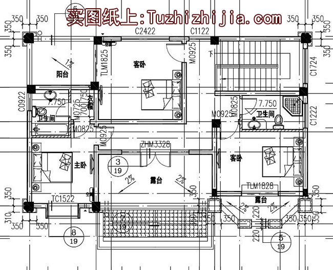 簡歐風(fēng)格三層別墅設(shè)計圖，外觀看起來很高端、上檔次