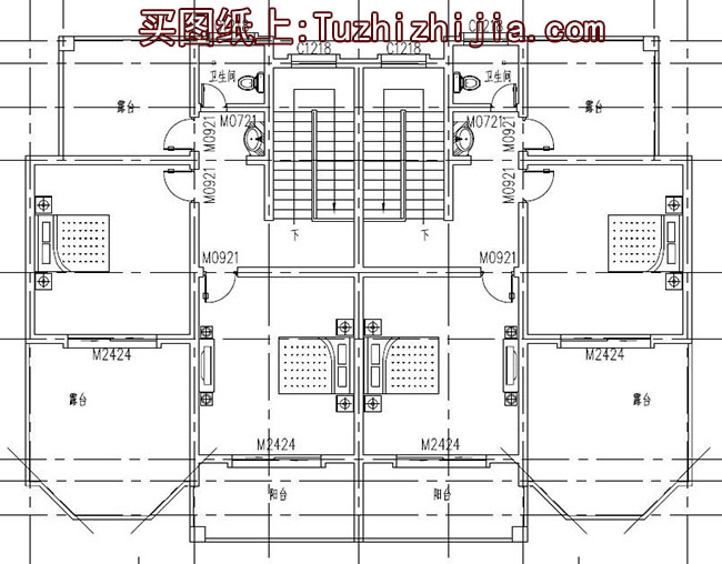 230平（單戶115平）雙拼別墅房屋設計圖及效果圖大全
