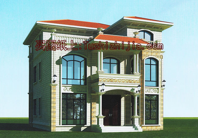 鄉(xiāng)村自建獨(dú)棟三層別墅樓房設(shè)計(jì)圖,預(yù)算30萬內(nèi)