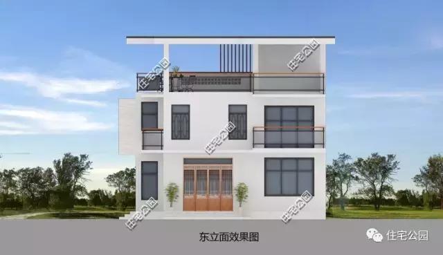 120平農(nóng)村三層別墅，方正戶型、造價(jià)27萬！