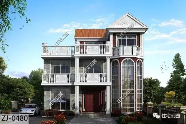 農(nóng)村自建三層別墅設(shè)計(jì)，墻體用落地窗真的好嗎？