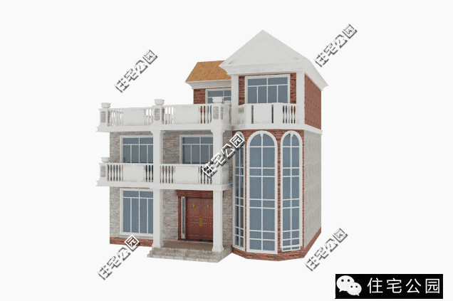 農(nóng)村自建三層別墅設(shè)計(jì)，墻體用落地窗真的好嗎？