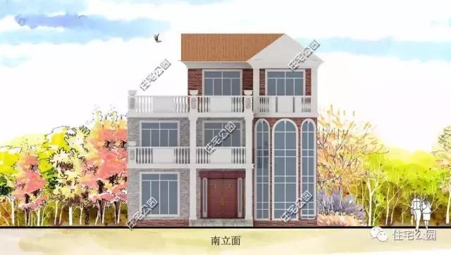 農(nóng)村自建三層別墅設(shè)計(jì)，墻體用落地窗真的好嗎？