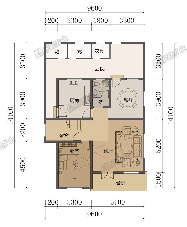 20萬自建三層新農村別墅設計，獨具特色，有想蓋的沖動嗎？