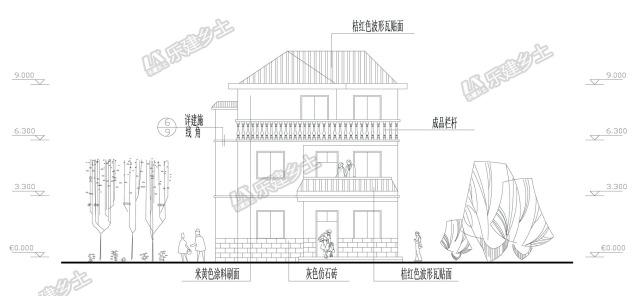 20萬自建三層新農村別墅設計，獨具特色，有想蓋的沖動嗎？