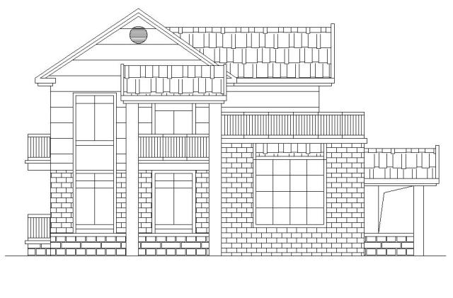 二層獨棟別墅設計帶屋頂花園，現代簡約型，你值得擁有！