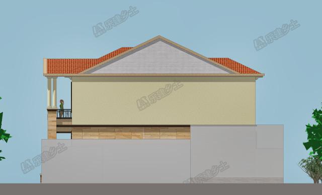 歐式二層別墅設計，布局合理，外觀精美！