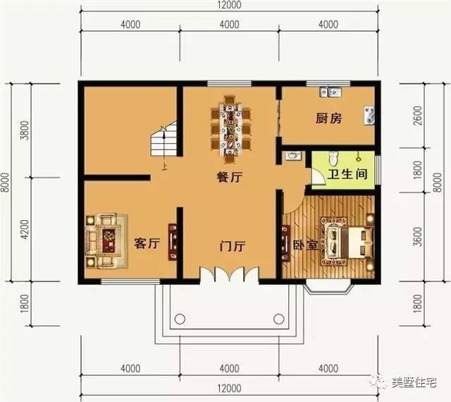 宅基地只有12X8米的農(nóng)村自建房，建出來照樣讓人羨慕！