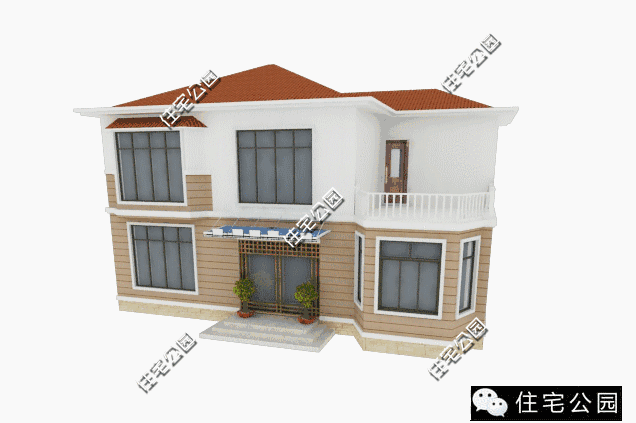 20萬農村自建二層小別墅設計，戶型不大但很經典，建房首選！