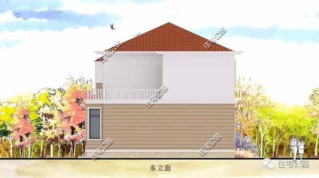20萬農村自建二層小別墅設計，戶型不大但很經典，建房首選！