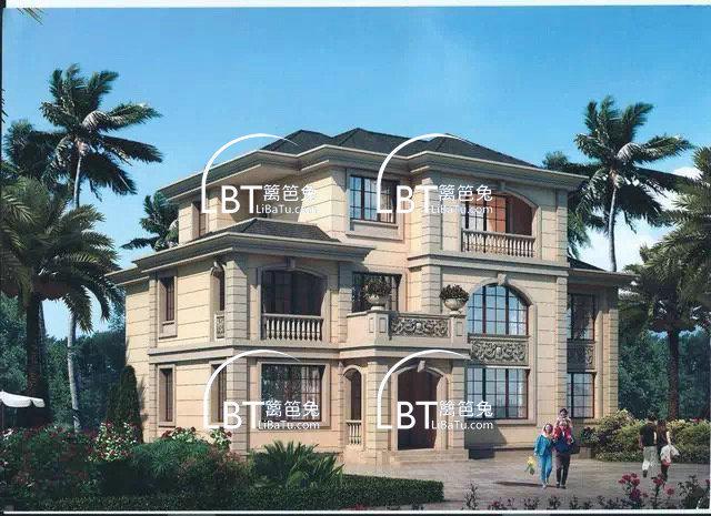 三層歐式農村自建房！這才叫農村別墅！你家那最多只能叫民房！