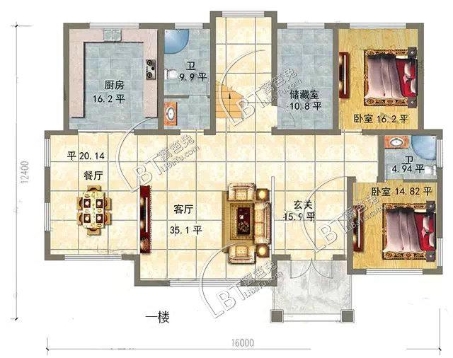 三層歐式農村自建房！這才叫農村別墅！你家那最多只能叫民房！