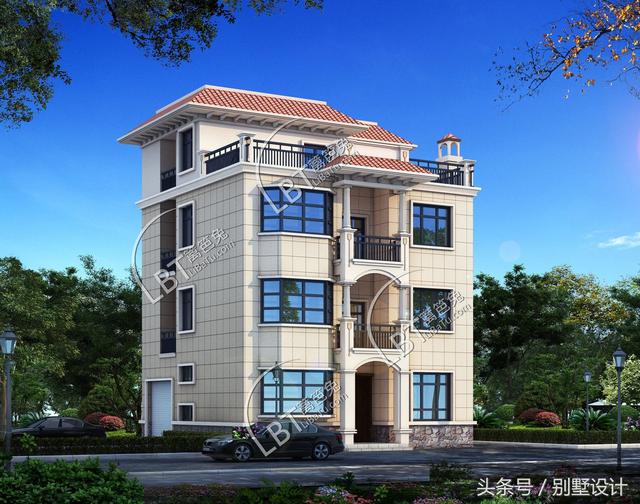 兩兄弟回農村各自蓋了一棟四層房屋設計，剛完工就在全縣羨慕不已！