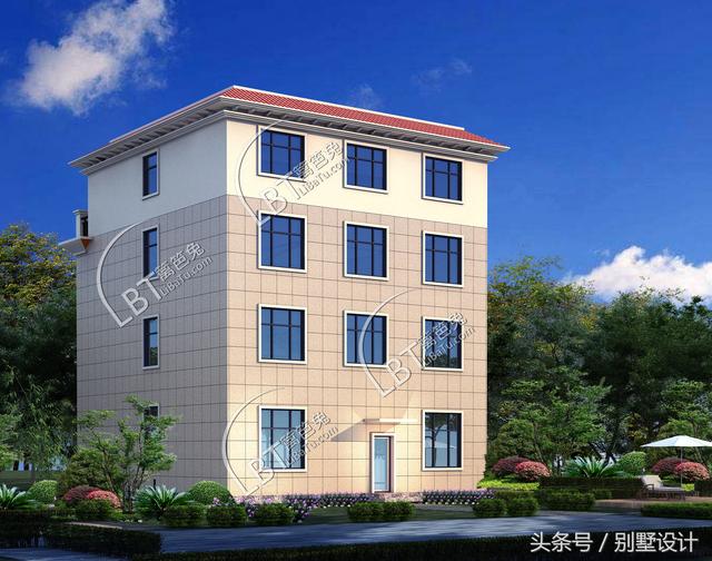 兩兄弟回農村各自蓋了一棟四層房屋設計，剛完工就在全縣羨慕不已！