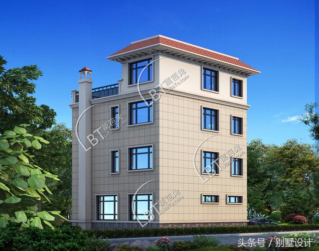 兩兄弟回農村各自蓋了一棟四層房屋設計，剛完工就在全縣羨慕不已！