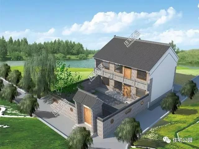 北方農村房屋戶型設計，生活如此簡單自然！