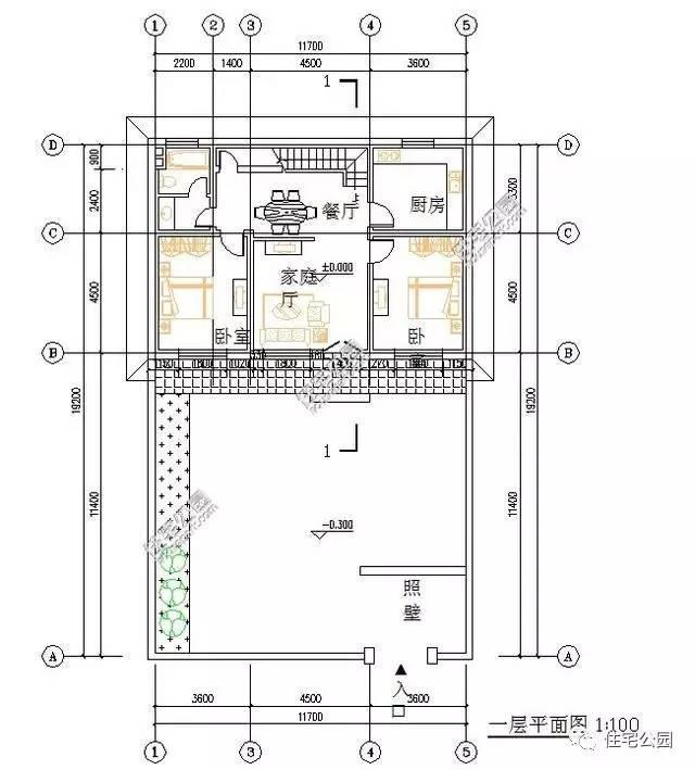 北方農村房屋戶型設計，生活如此簡單自然！