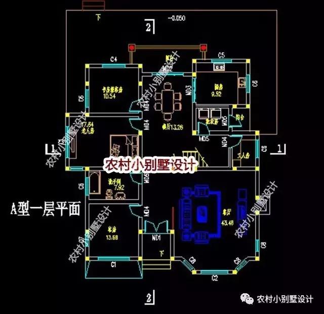 最新：農(nóng)村別墅自建房設計大全，主體造價30萬以內的別墅！
