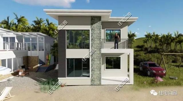 15萬自建二層農村別墅設計，建成以后比效果圖還美？