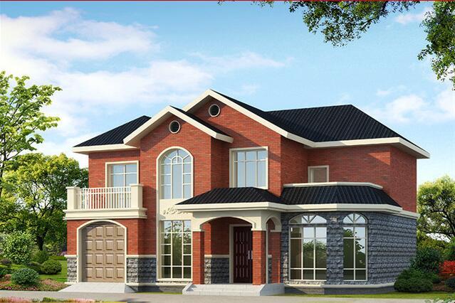 農村別墅設計，全紅色外觀個性設計，看過一眼，讓你忘不了！