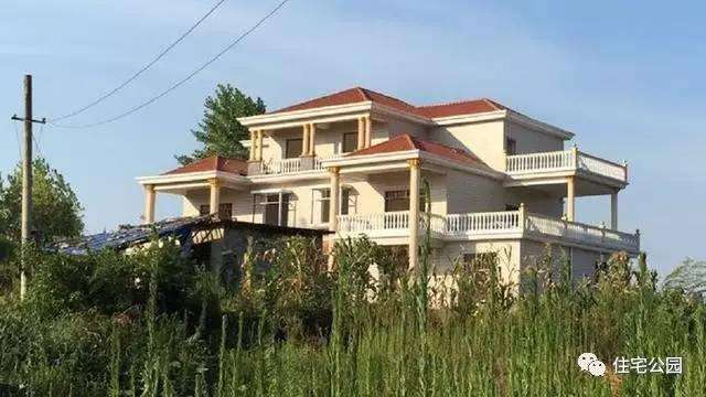 主體70萬自建三層雙拼框架別墅, 農村施工隊一樣可以蓋出豪宅!