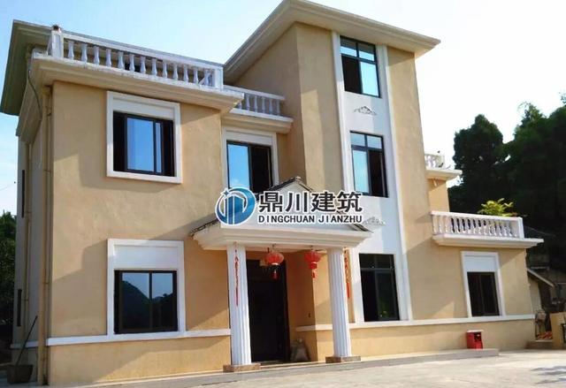 主體30萬建出來的農村小別墅竟然長這樣，真是360度無死角！