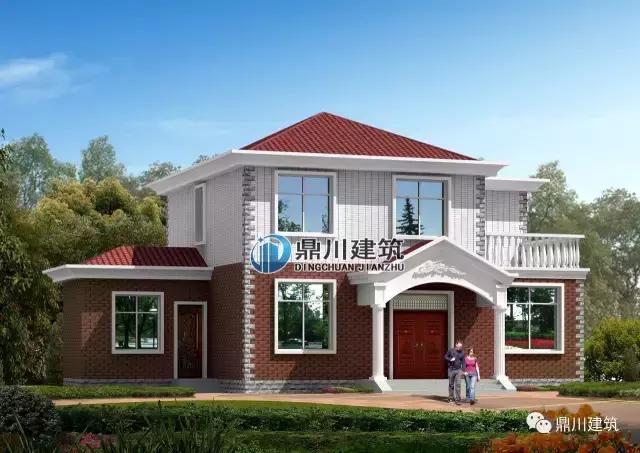 主體20萬自建農村二層樓房實景圖設計，建出來的案例一款比一款好看！