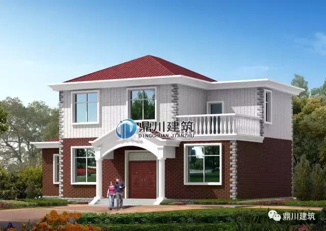 主體20萬自建農村二層樓房實景圖設計，建出來的案例一款比一款好看！