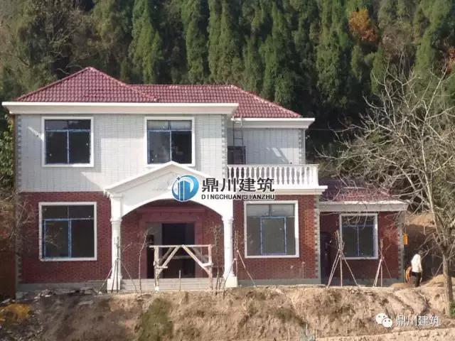 主體20萬自建農村二層樓房實景圖設計，建出來的案例一款比一款好看！