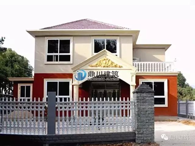 主體20萬自建農村二層樓房實景圖設計，建出來的案例一款比一款好看！