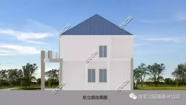 農村自建二層實用小洋樓設計，外觀精致，布局合理！