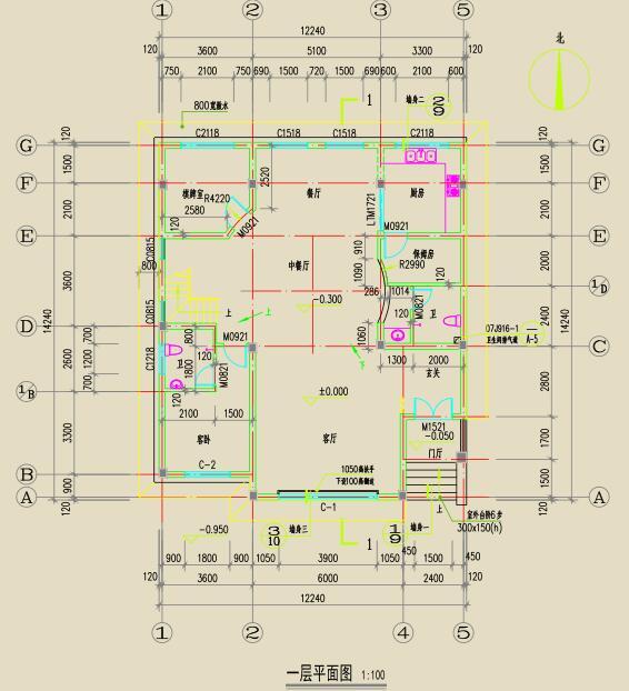 農(nóng)村自建房要點(diǎn)，自建別墅設(shè)計(jì)完整施工套圖！