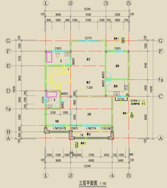 農(nóng)村自建房要點(diǎn)，自建別墅設(shè)計(jì)完整施工套圖！