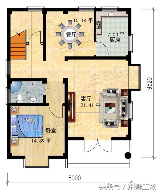 農村自建別墅設計帶露臺，教你什么叫享受生活！