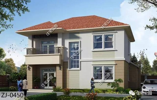 96平農村小別墅設計圖，柴火做飯樣樣都行，15萬能建好嗎？