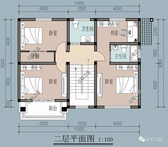 96平農村小別墅設計圖，柴火做飯樣樣都行，15萬能建好嗎？
