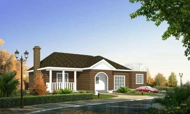 北方農村自建單層小別墅設計圖，美到不能呼吸！