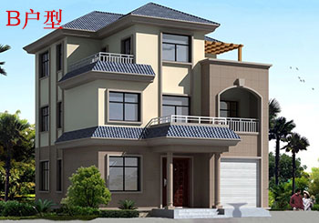 110平預(yù)算20萬(wàn)內(nèi)三層別墅設(shè)計(jì)圖,含效果圖