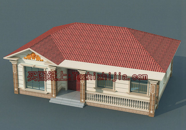 時尚一層別墅圖,一層這樣蓋房最漂亮