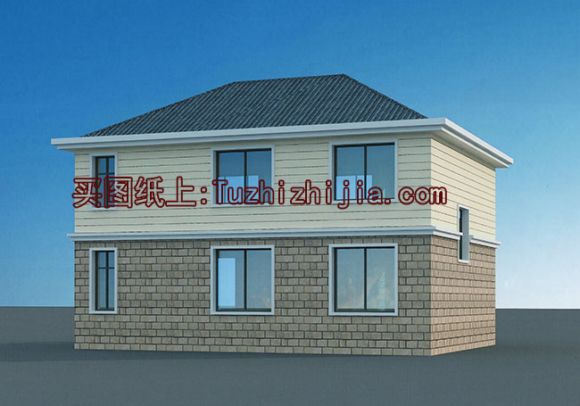 私家二層農村自建房設計圖及效果圖,造價20萬左右