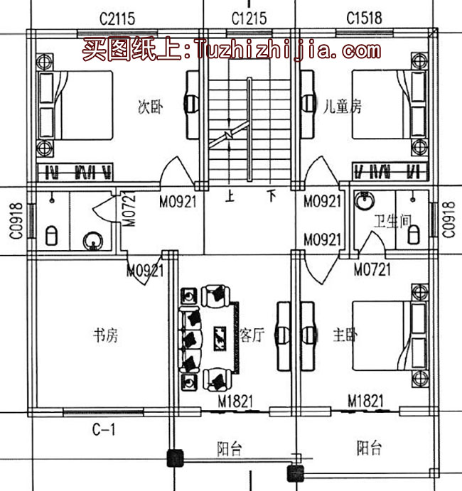 20萬農村自建三層別墅設計圖,外觀美觀,戶型實用