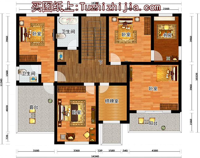 農村二層半別墅圖片大全,二層半別墅設計圖推薦