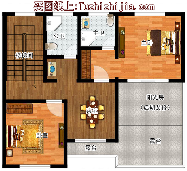 經典的農村三層小樓房設計圖,外觀圖片時尚、精致