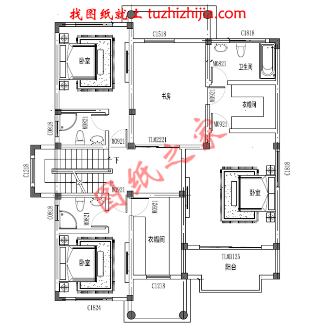 新農(nóng)村三層小別墅設(shè)計(jì)圖紙，占地160平左右，好看不貴