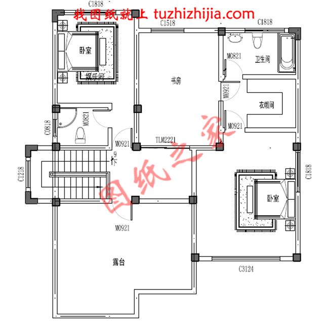 新農(nóng)村三層小別墅設(shè)計(jì)圖紙，占地160平左右，好看不貴