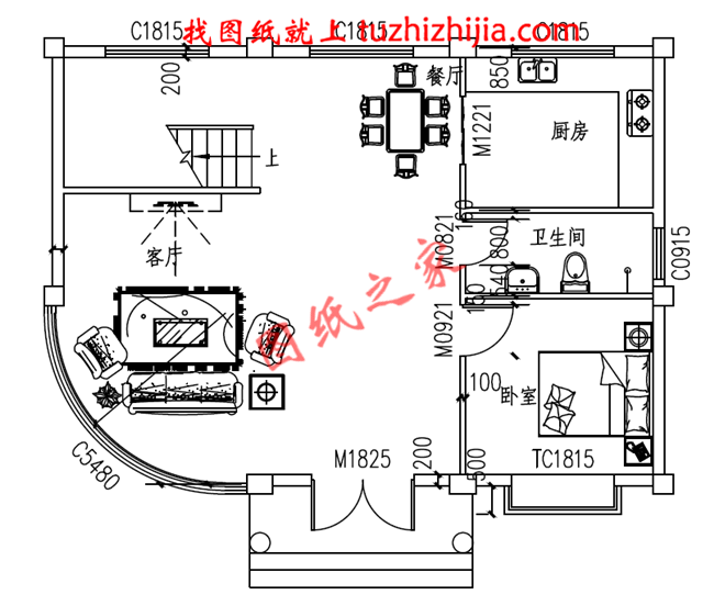 小平米四層自建房屋設計圖紙,戶型簡單實用,占地80平方米
